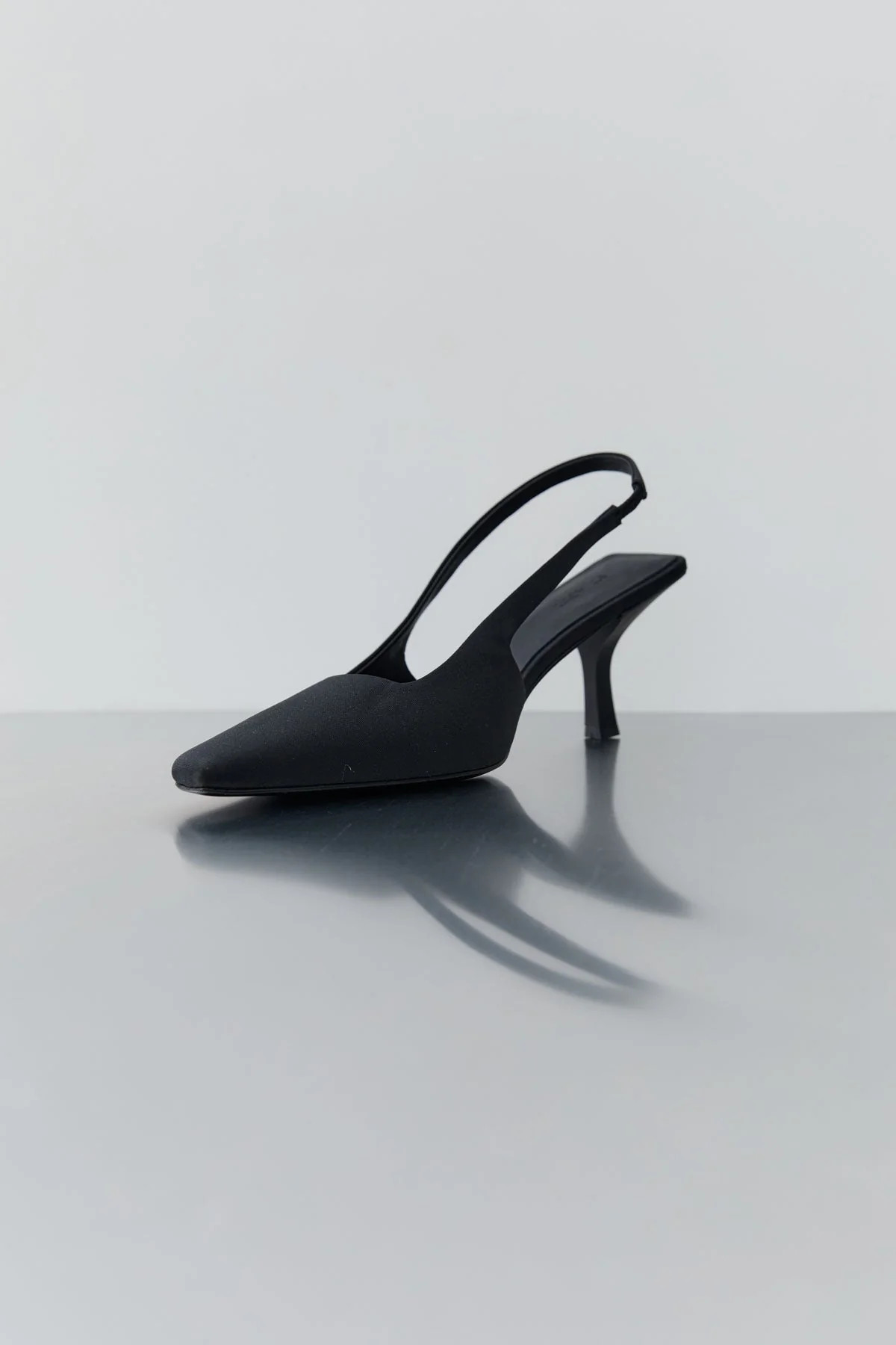 Paris Sling Back Kitten Heel - Black | St. Agni (US, UK, EU)