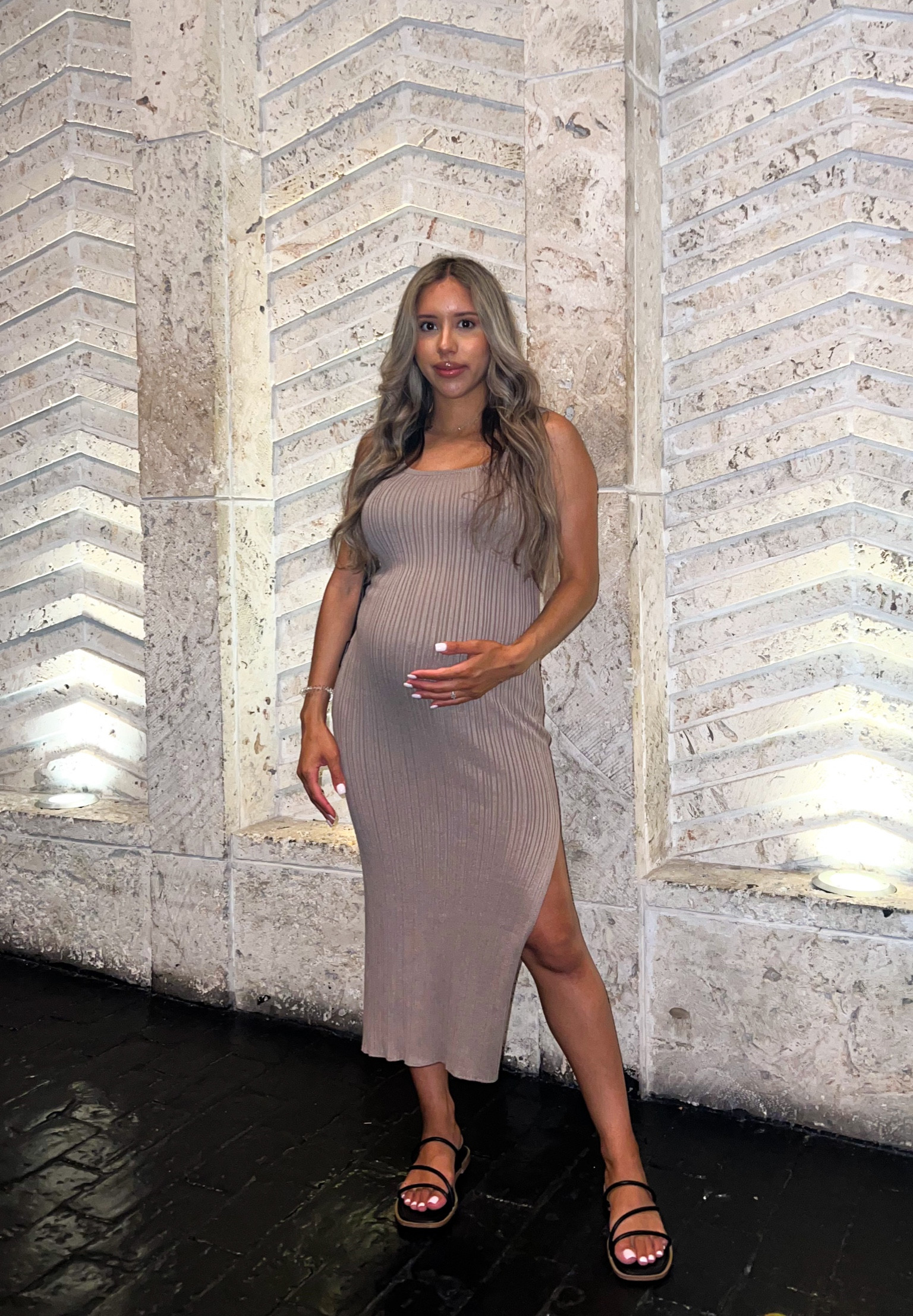 Literally want to live in this dinner dress ✨ so stylish, stretchy & comfy!

#LTKU #LTKbump #LTKtravel