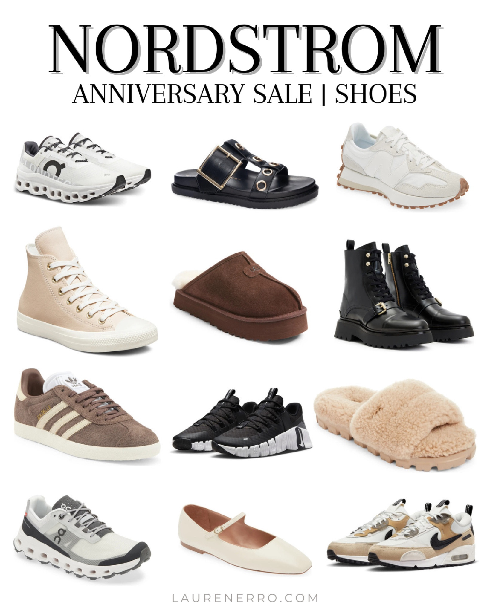 My shoe pick for the Nordstrom anniversary sale!
.
.
.
Adidas gazelle, cloud monster running shoes, Nike air max 90, new balance 327, on cloud, cloud vista running shoes, free metcon trading shoes, slippers, Colette Mary Jane flatsadaidas ultraboost, uggs, Ugg slippers, Chinese laundry, converse high tops

#LTKSaleAlert #LTKStyleTip #LTKFindsUnder100