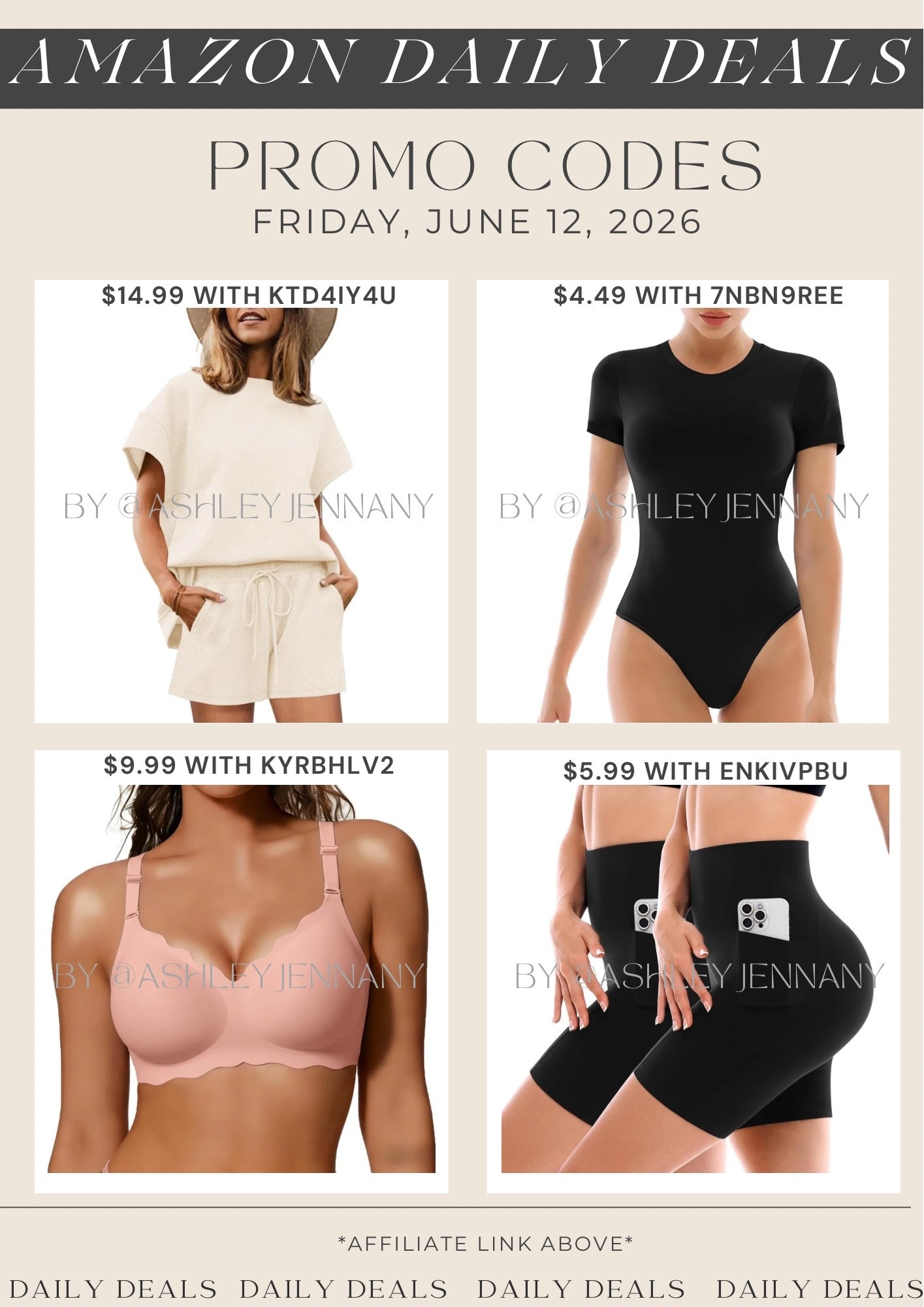 Amazon deals

#LTKSaleAlert #LTKootd #LTKMidsize