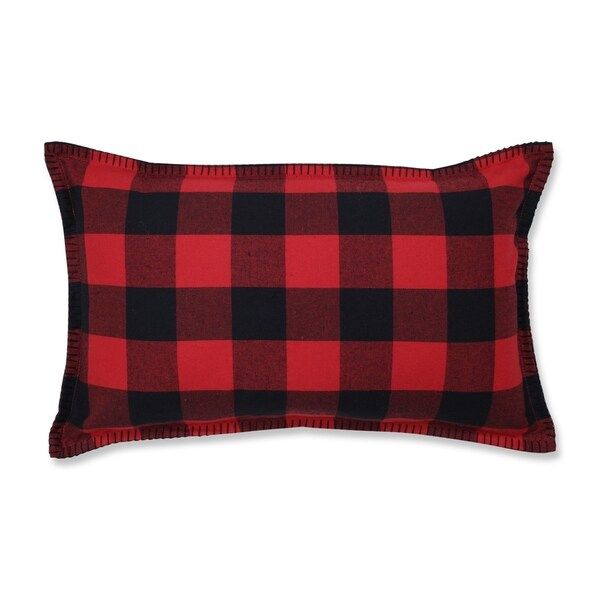Pillow Perfect Buffalo Plaid Lumbar Pillow | Bed Bath & Beyond