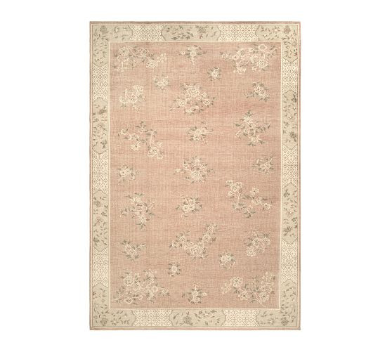 Claire Hand-Knotted Wool Rug | Pottery Barn (US)