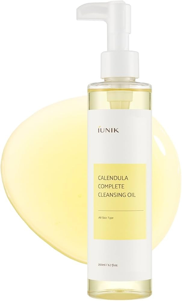 IUNIK Calendula Complete Cleansing Oil \u2013 Calendula & Jojoba Oil Vegan Oil Cleanser for Black... | Amazon (US)