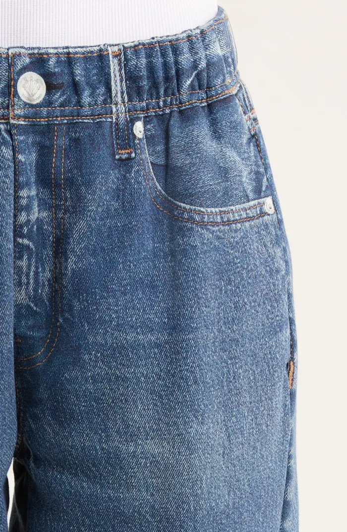 Miramar Denim Print Cotton Fleece Joggers | Nordstrom