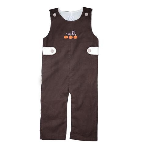 Liam Pumpkin Corduroy Longall | The Bella Bean