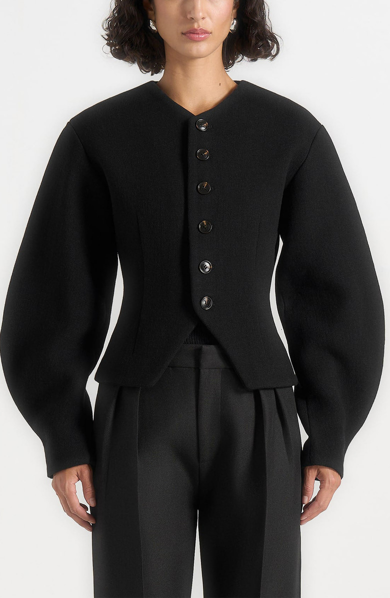 Aya Wool Hourglass Jacket | Nordstrom