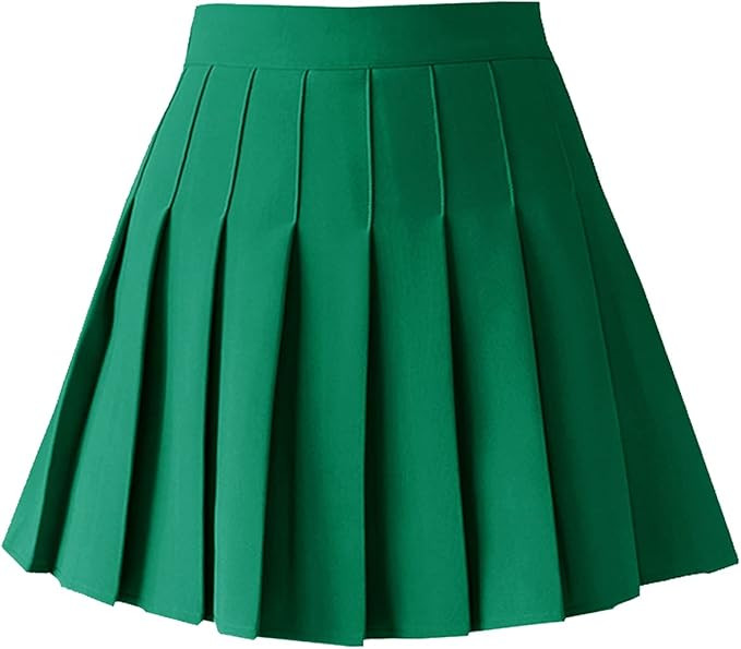 Women's High Waist A-Line Pleated Mini Skirt Short Tennis Skirt | Amazon (US)