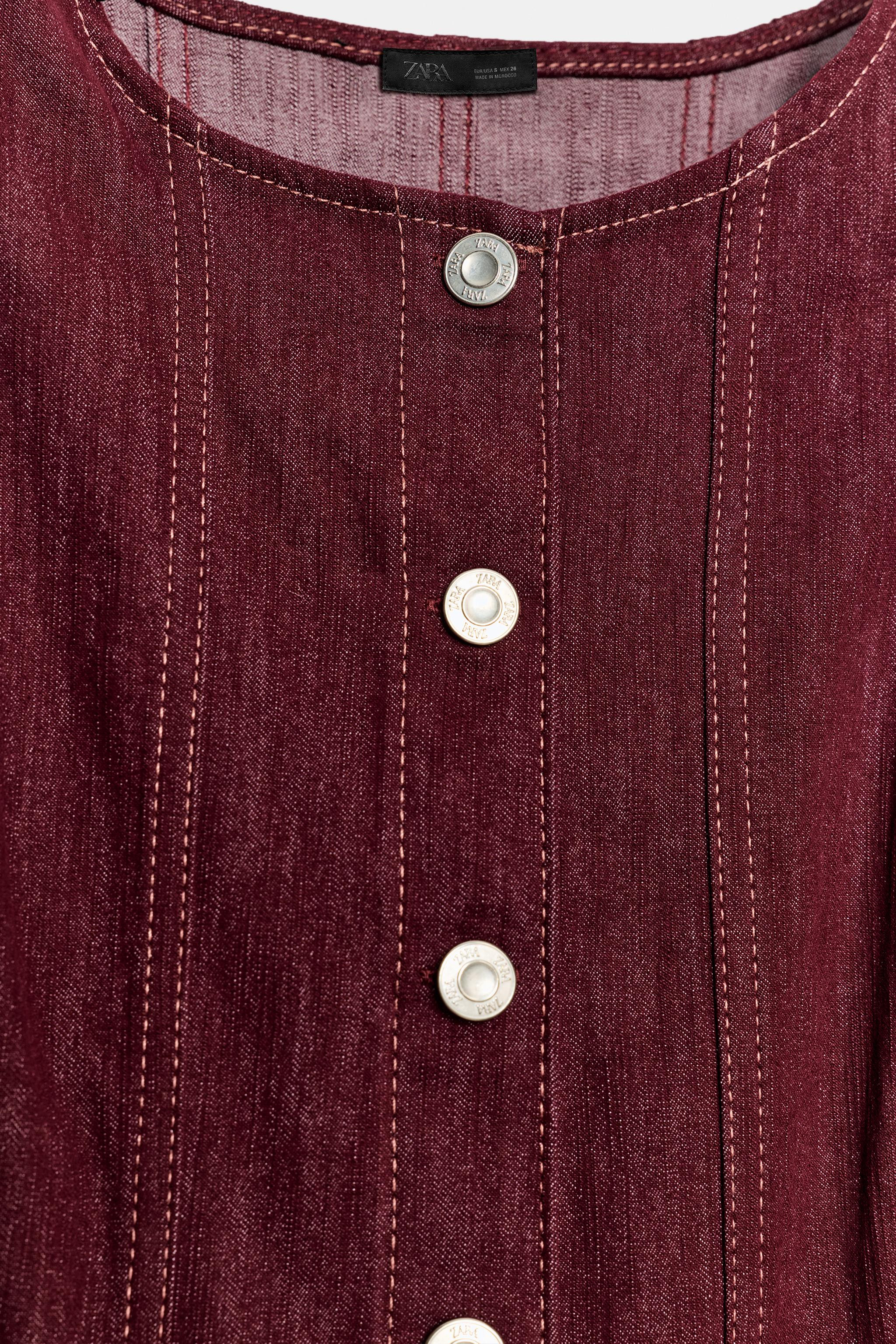 Z1975 MINI DENIM DRESS | Zara US