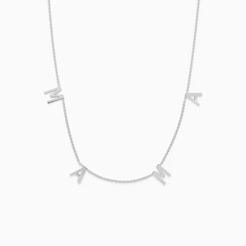 The MAMA Letter Necklace | Mint & Lily