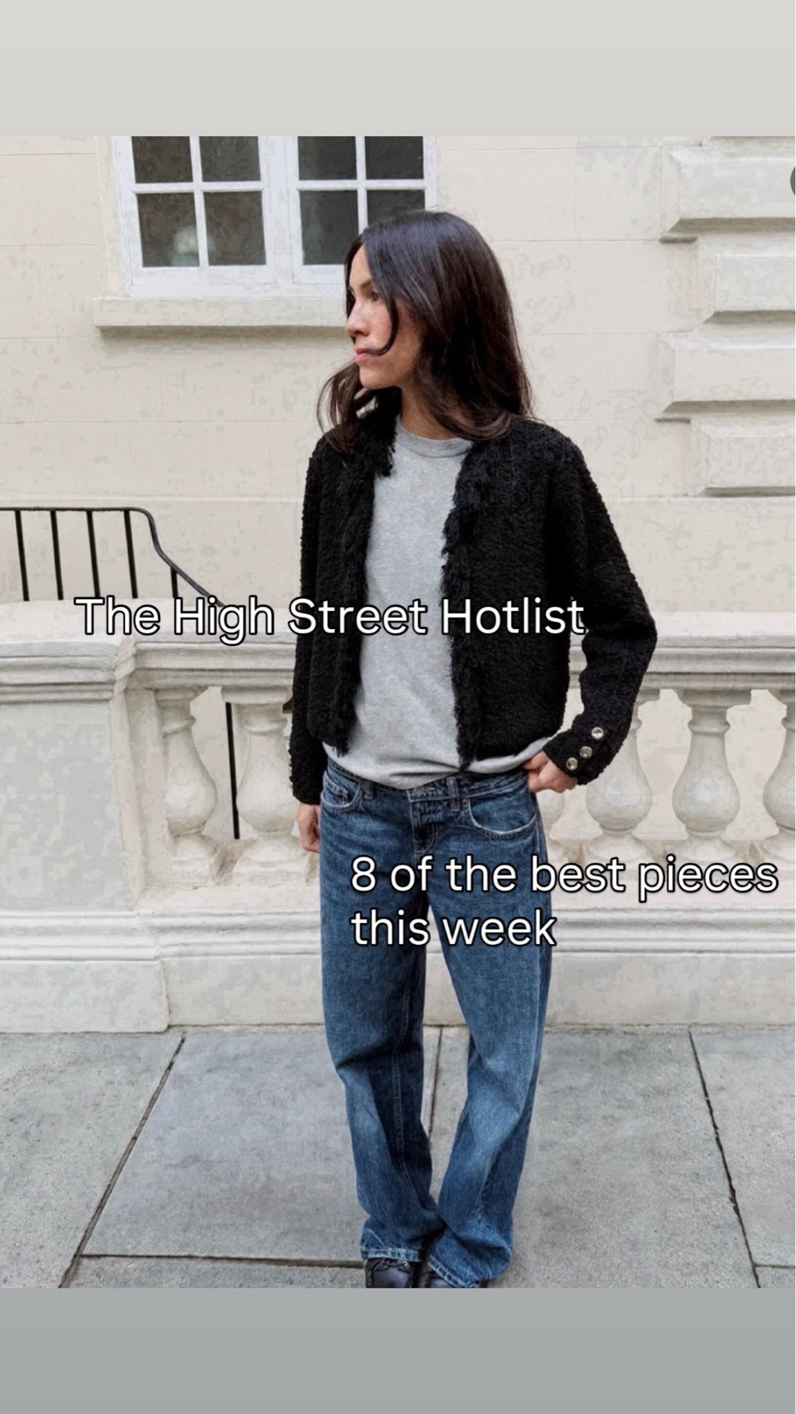 Welcome back to the high street hotlist. 8 pieces I’ve spotted this will to make your autumn wardrobe work harder for you.

1. This jacket ticks so many boxes. The blue and brown colour away is incredibly versatile, the check is bang on trend – and you get a detachable scarf to make it even more wearable.

2. These trousers are incredibly comfortable and they have a slight flare which serves to really ate your leg and they come in the shade. We all need this autumn.

3. When it comes to boots these are everything I’m looking for a great block heel at a height I can wear all day dark chocolate brown leather for comfort versatility.

4. This boiled wool neutral cropped jacket is something that is utterly timeless and incredibly wearable. It’s the perfect shape and length for wide leg and barrel shaped trousers. It works beautifully for smart or casual – you’ll reach for it all the time.

5. I love a bargain and this long sleeve tee is great quality, Comes in a host of colours and is perfect for layering, and I’ve only £10 it’s a no brainer

6. A really beautiful cream jumper is something that will stay in your wardrobe for years.  The Chunky rib at the collar cuff and hem makes it look so premium

7. A reversible coat is that wonderful piece that gives you two looks in One. This gives you the bright red that’s right on trend and the timeless navy in one chic piece.

8. A slouchy suede bag is still the arm candy to be seen in this autumn. Extra points if it’s this beautiful Plum colour and you can tuck it under your arm.

#LTKautumn #LTKstyletip #LTKover50style