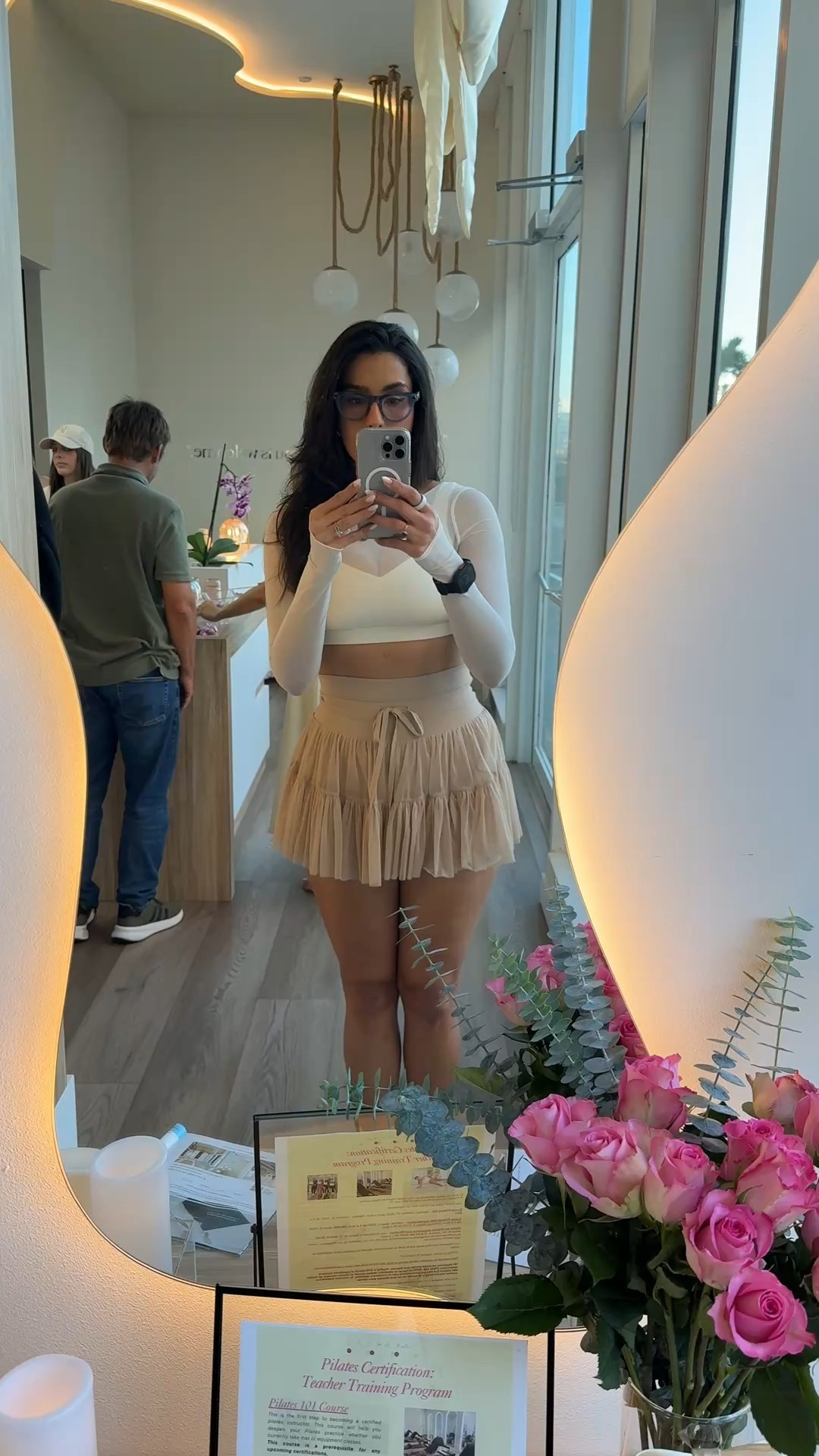 Mi faldita favorita, el pirouette skort de Popflex Active 

#LTKootd #LTKActive #LTKfitnessgoals