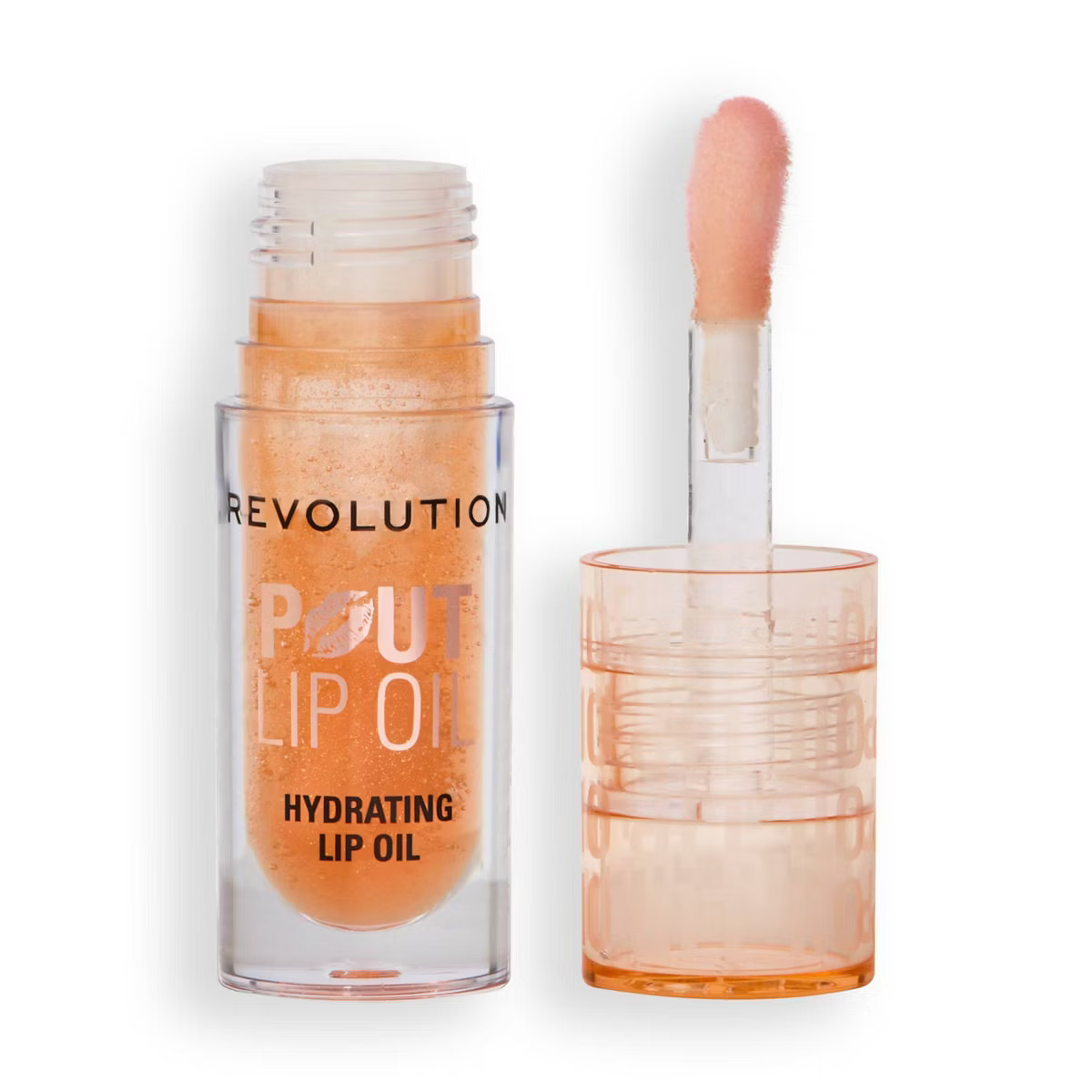 Makeup Revolution Pout Lip Oil - Lychee Clear - 0.1oz | Target
