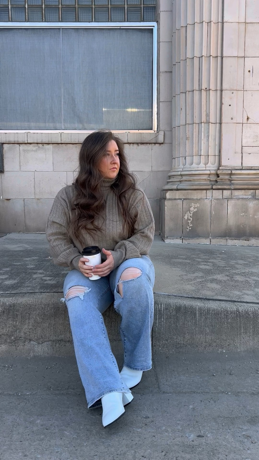 The turtleneck sweater I’m wearing on repeat this fall/winter 😍 It’s soooo soft and cozy! Wearing the size L. And these wide leg jeans are my fave! Wearing the size 12S. 

#LTKunder100 #LTKcurves #LTKstyletip