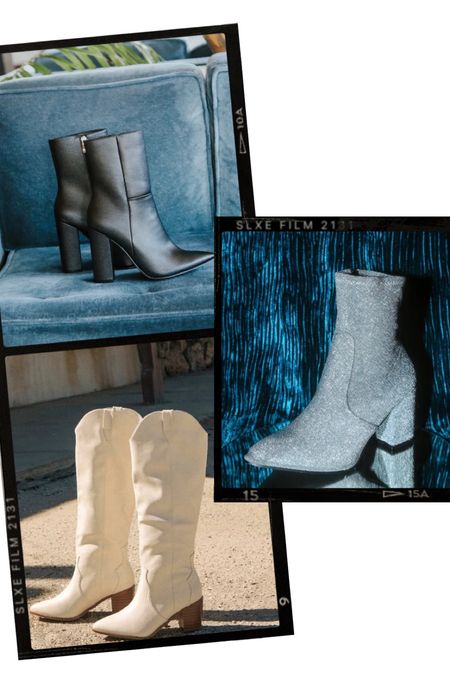 Winter to spring boots sparkles black and cowgirl boots 

#LTKfindsunder50 #LTKshoecrush #LTKstyletip