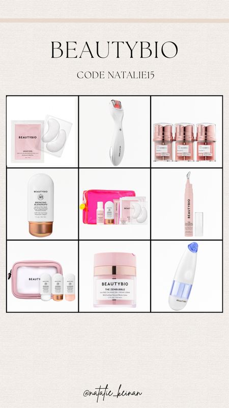 A few of my fav BeautyBio products! Use code: NATALIE15 for a discount!!!

Bronzing blendrops, bright eyes mask, eyelighter, glopro 


#LTKsalealert #LTKfindsunder100 #LTKbeauty