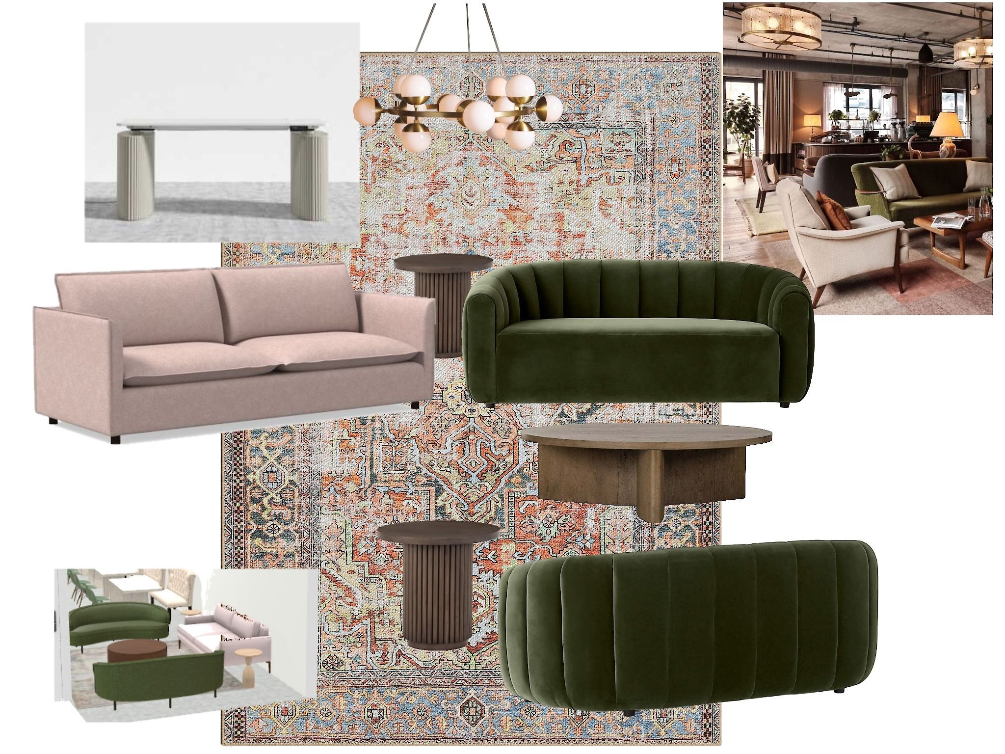 Moody feminine coworking space 

#LTKHome