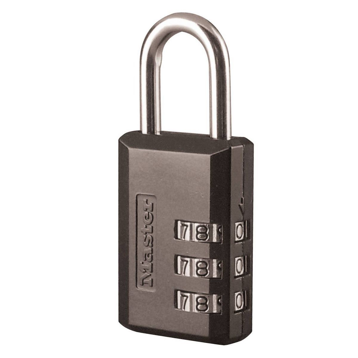 Master Lock Padlock, Set Your Own Combination Luggage Lock, 1-3/16" Wide, 647D | Target