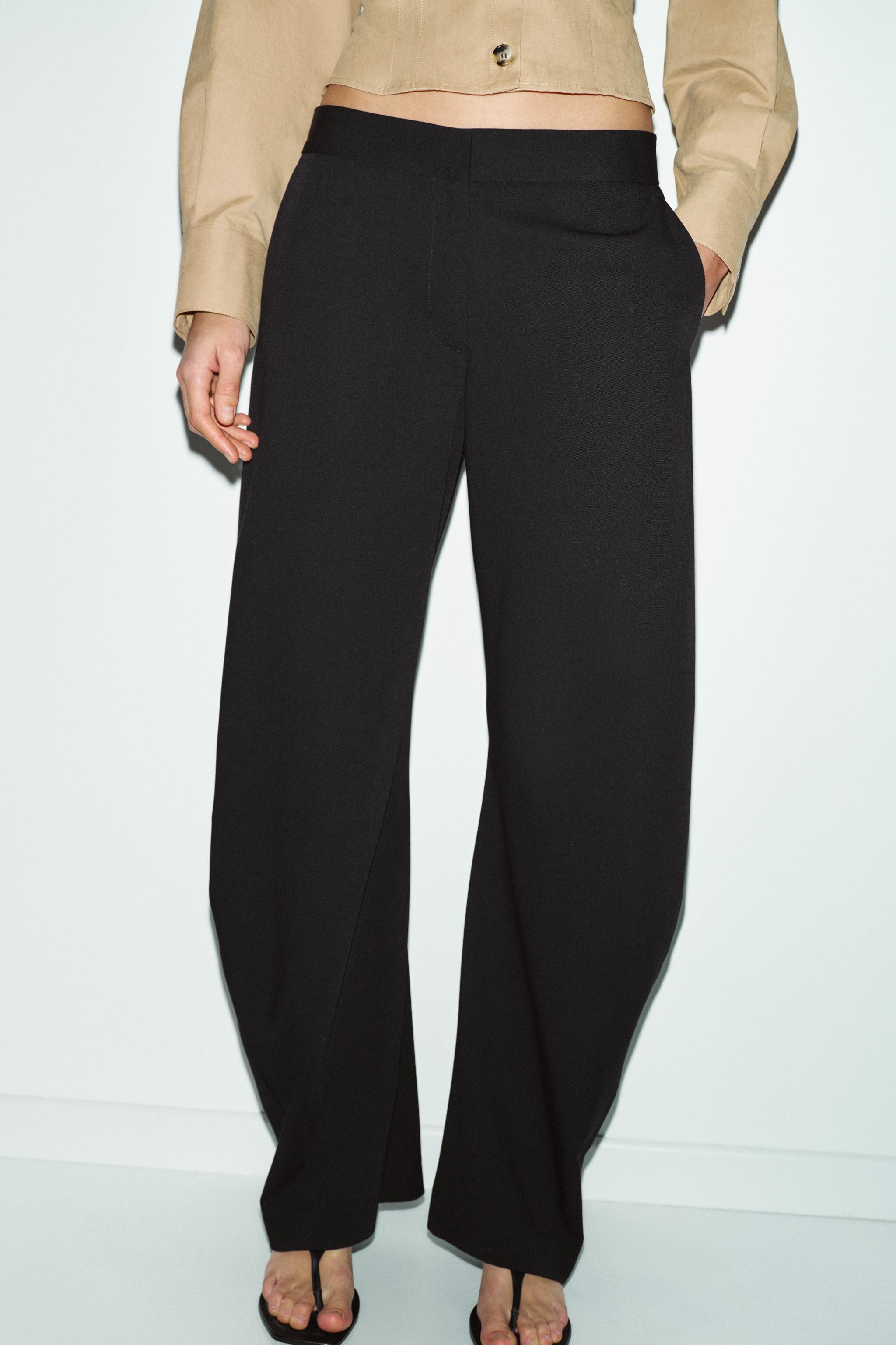 MID-RISE BARREL PANTS | Zara Canada