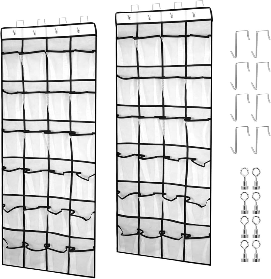 2Pcs Cruise Magnetic Door Organizer with Hooks, Magnetic Door Organizers with 24-Pocket for Cruis... | Amazon (US)