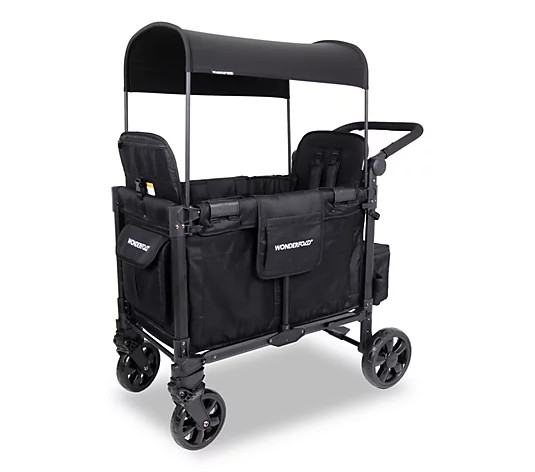Make Your Selection: Wonderfold W2 Luxe Pro Double Seater Stroller Wagon | QVC
