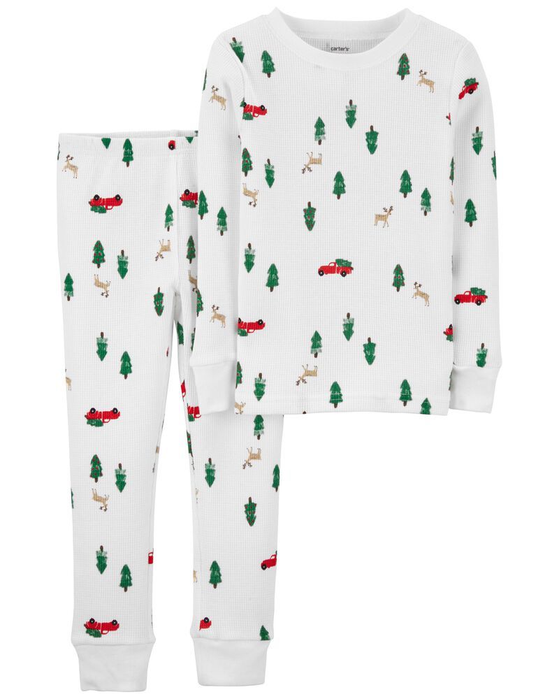 2-Piece Christmas 100% Snug Fit Cotton PJs | Carter's