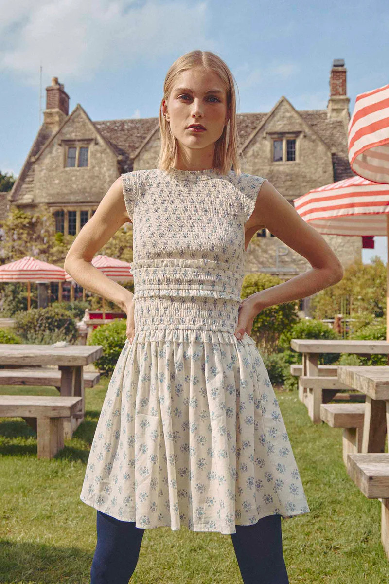 Gweneth Dress | Drop Waist Mini | Hunter Bell | Hunter Bell