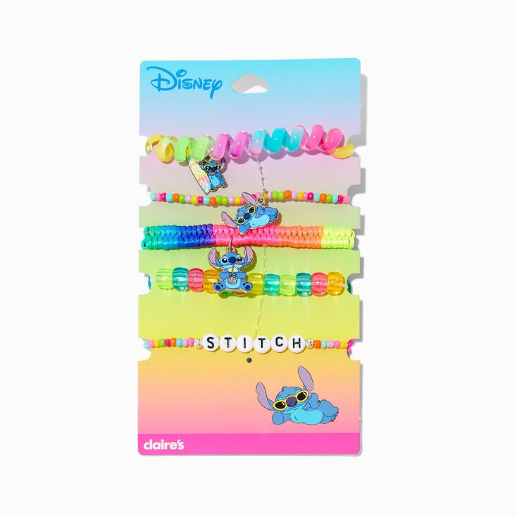 Disney Stitch Claire's Exclusive Summer Bracelet Set - 5 Pack | Claire's (UK)