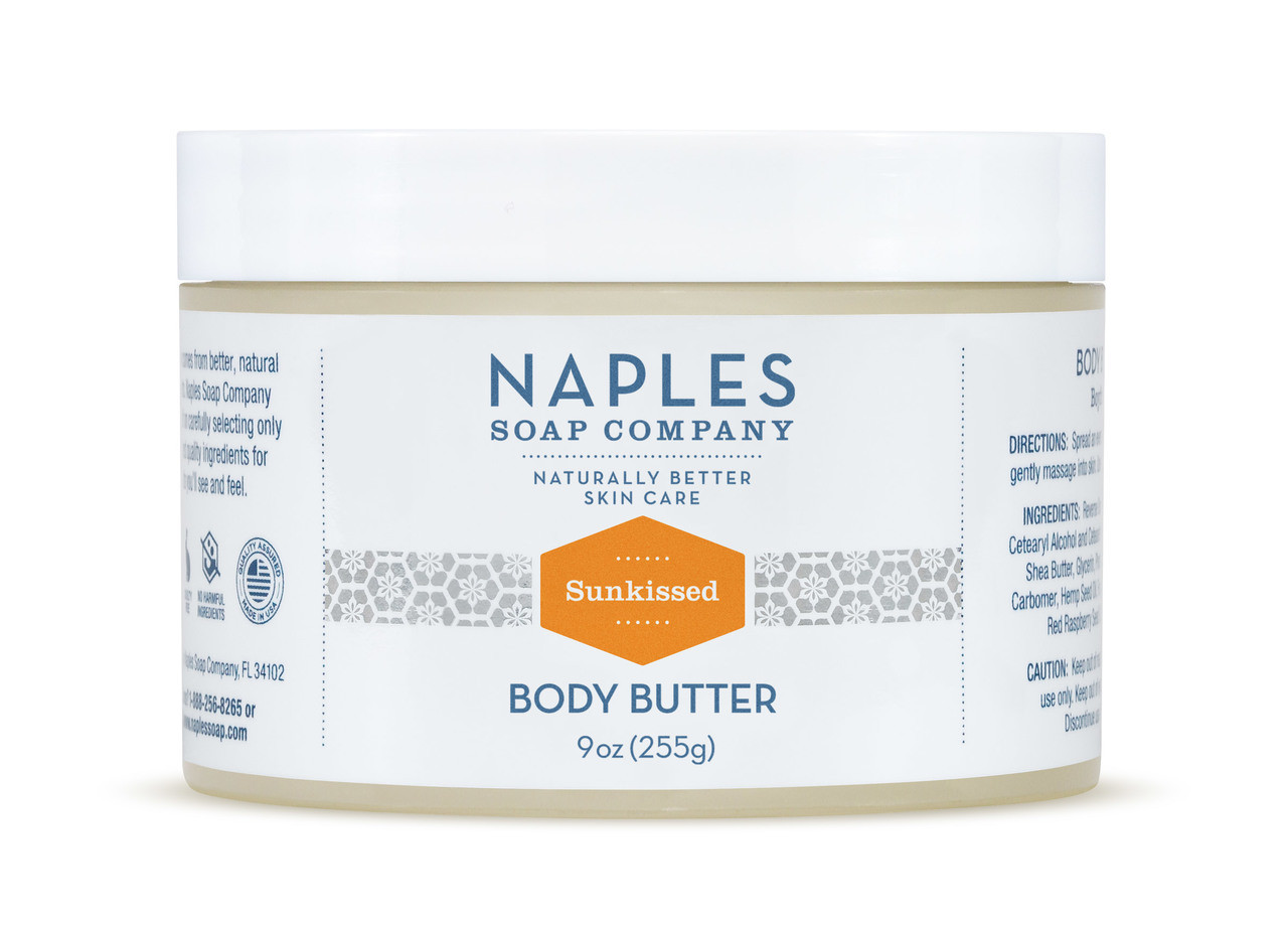 Sunkissed Body Butter 9 oz | Naples Soap Company
