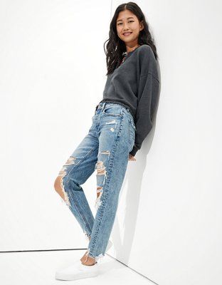 AE Ripped Tomgirl Jean | American Eagle Outfitters (US & CA)