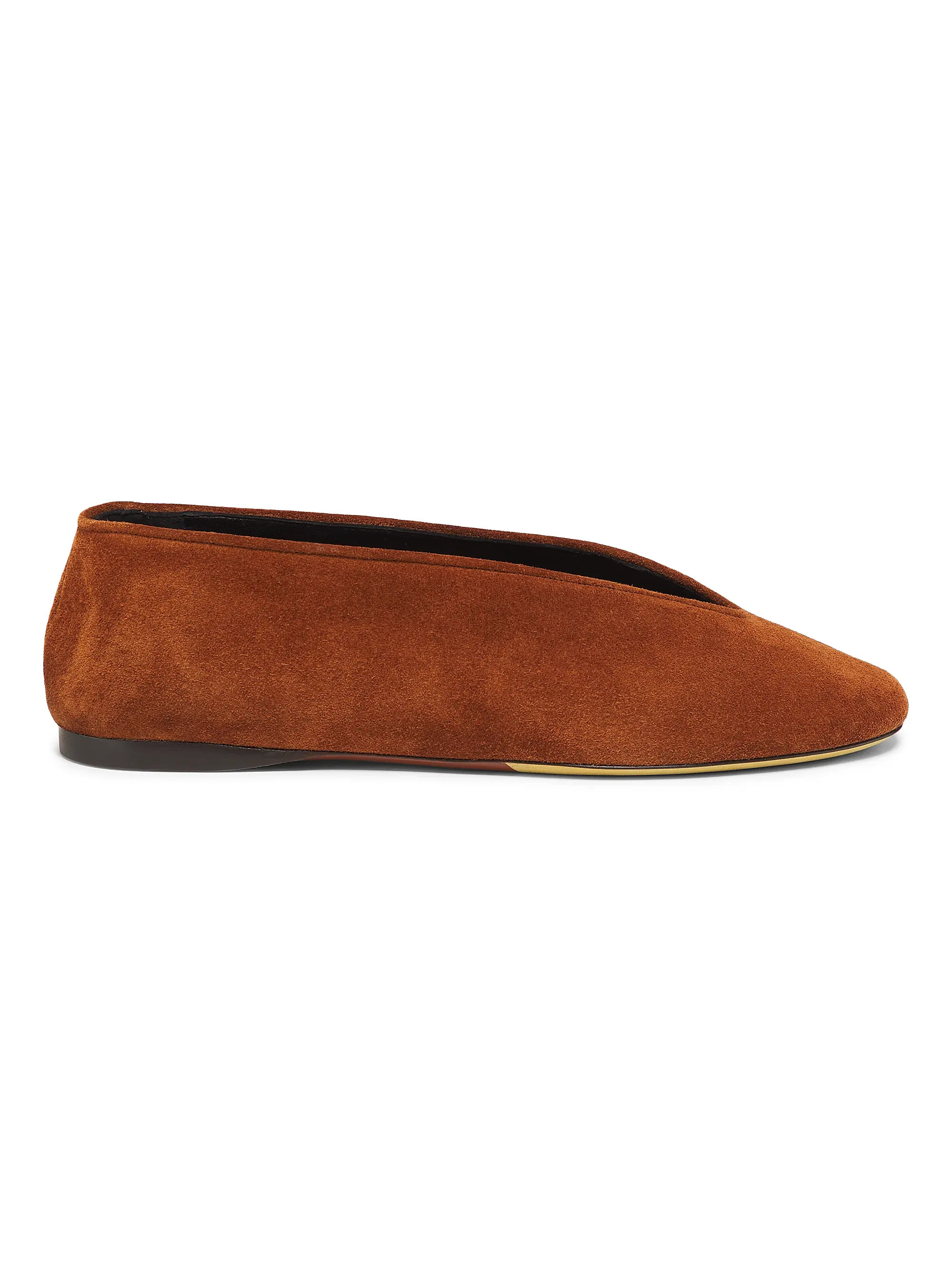 Corsage Suede Ballet Flats | Saks Fifth Avenue