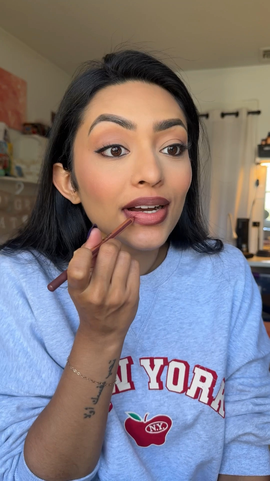 overlining my lips! 

#LTKgrwm #LTKdayinmylife #LTKBeauty