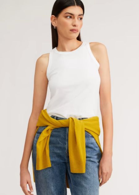 The perfect tank for spring and summer from Everlane. 3 for $60

#LTKstyletip #LTKover40 #LTKfindsunder50