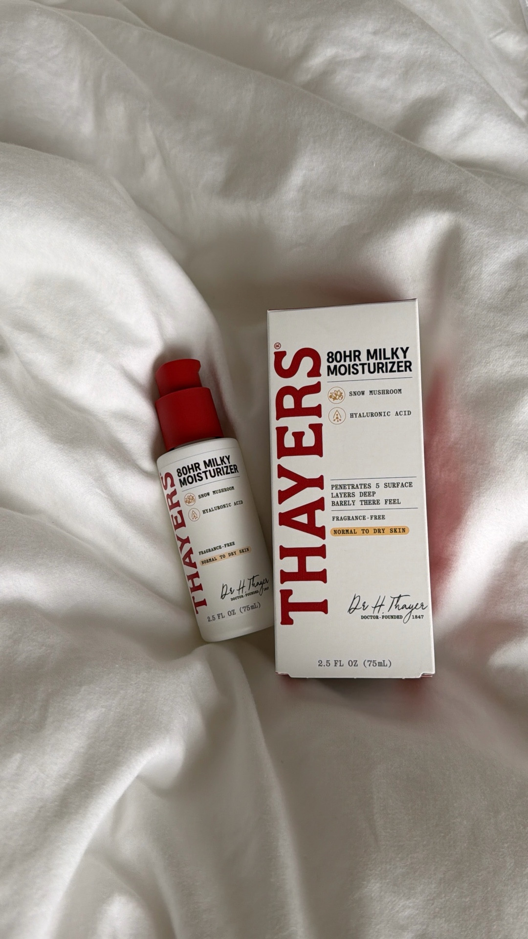 #ad introducing the newest addition to @thayers Milky line: the 80 HR Milky Moisturizer! 😍🥛 delivers long-lasting hydration while feeling light on my skin ☁️ now available at @Target! 

#TargetPartner #target #ThayersPartner #targetstyle #skincare #moisturizer #beauty

#LTKBaby #LTKgrwm #LTKmorningroutine