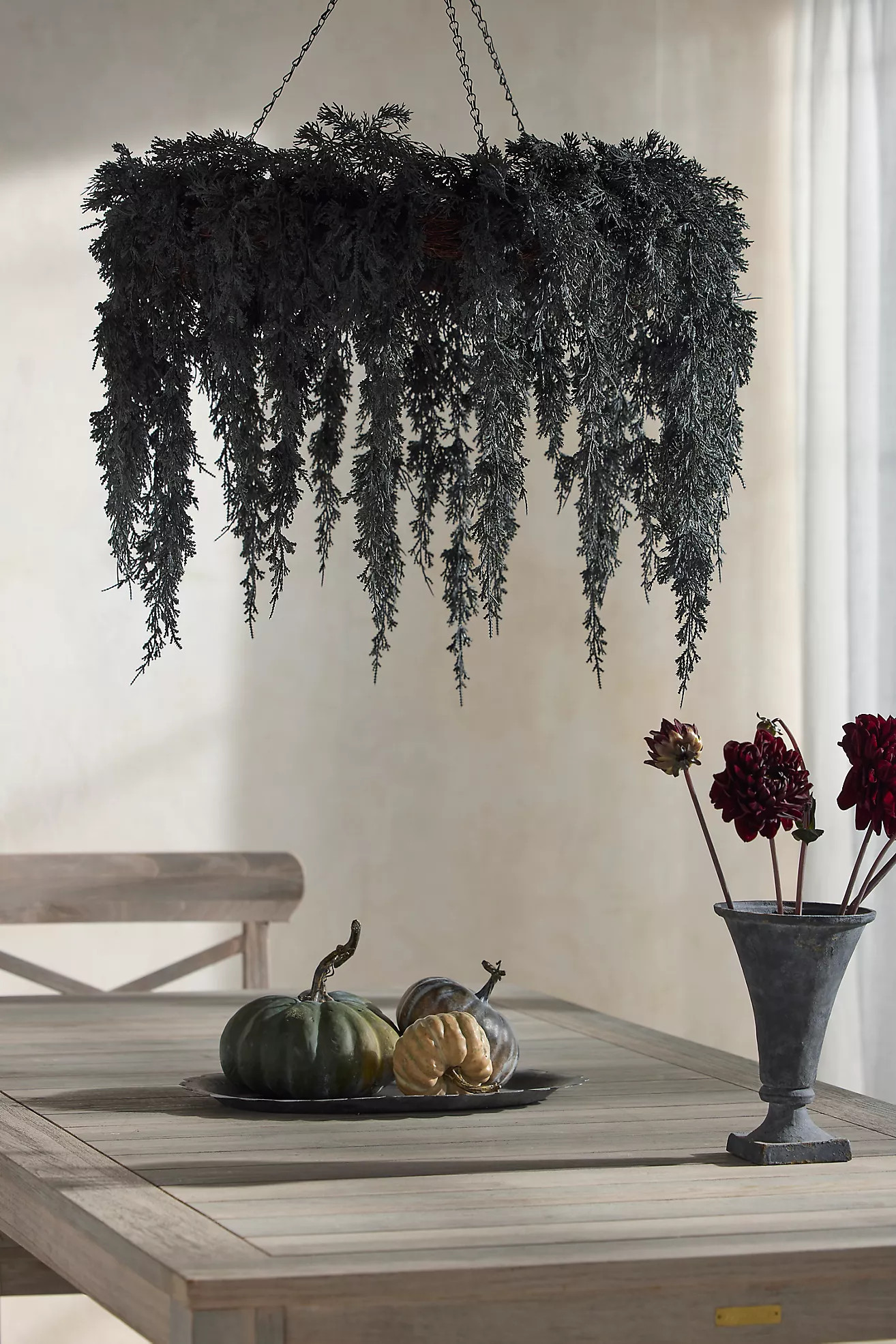 Cascading Black Boughs Chandelier | Terrain