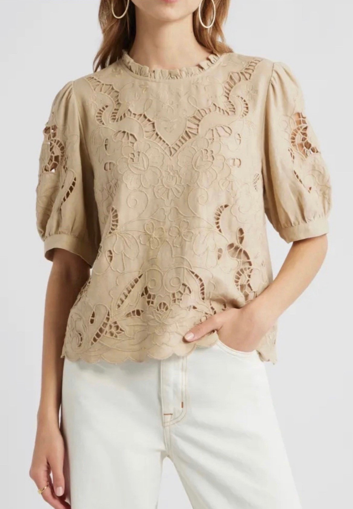 Resort wear 
Spring outfit
Lace top


#LTKSeasonal #LTKTravel