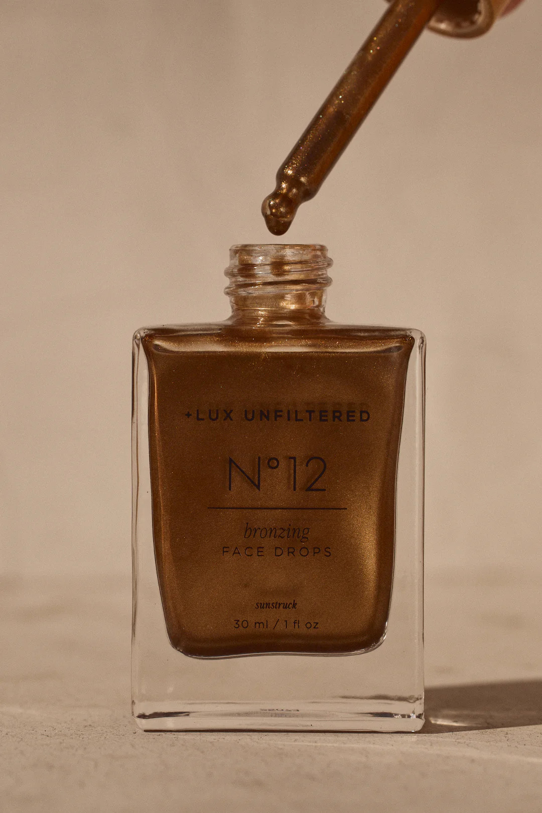 N°12 Bronzing Face Drops – Sunstruck | +Lux Unfiltered