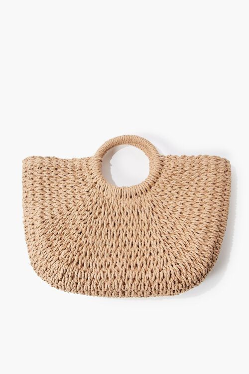 Straw Structured Tote Bag | Forever 21 (US)