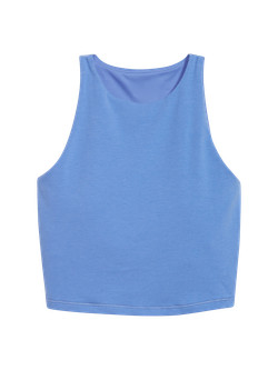 Light Support PowerChill Longline Sports Bra Tank for Women | Old Navy (US)