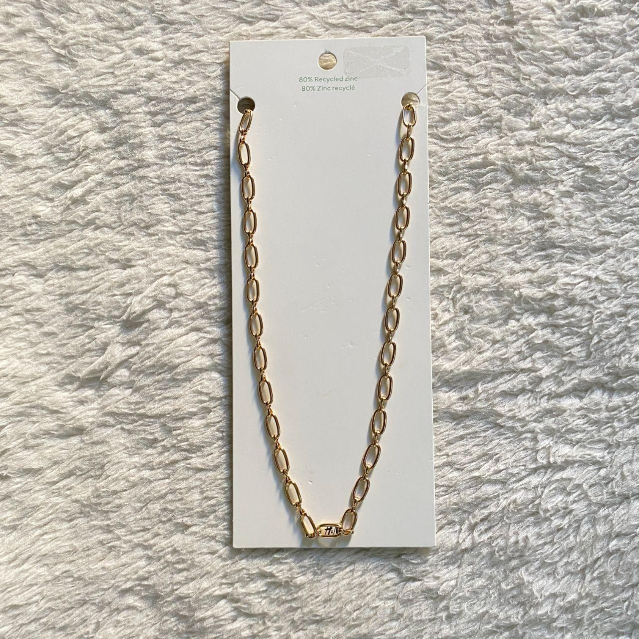 H & M Women's Necklace - Gold | Depop US