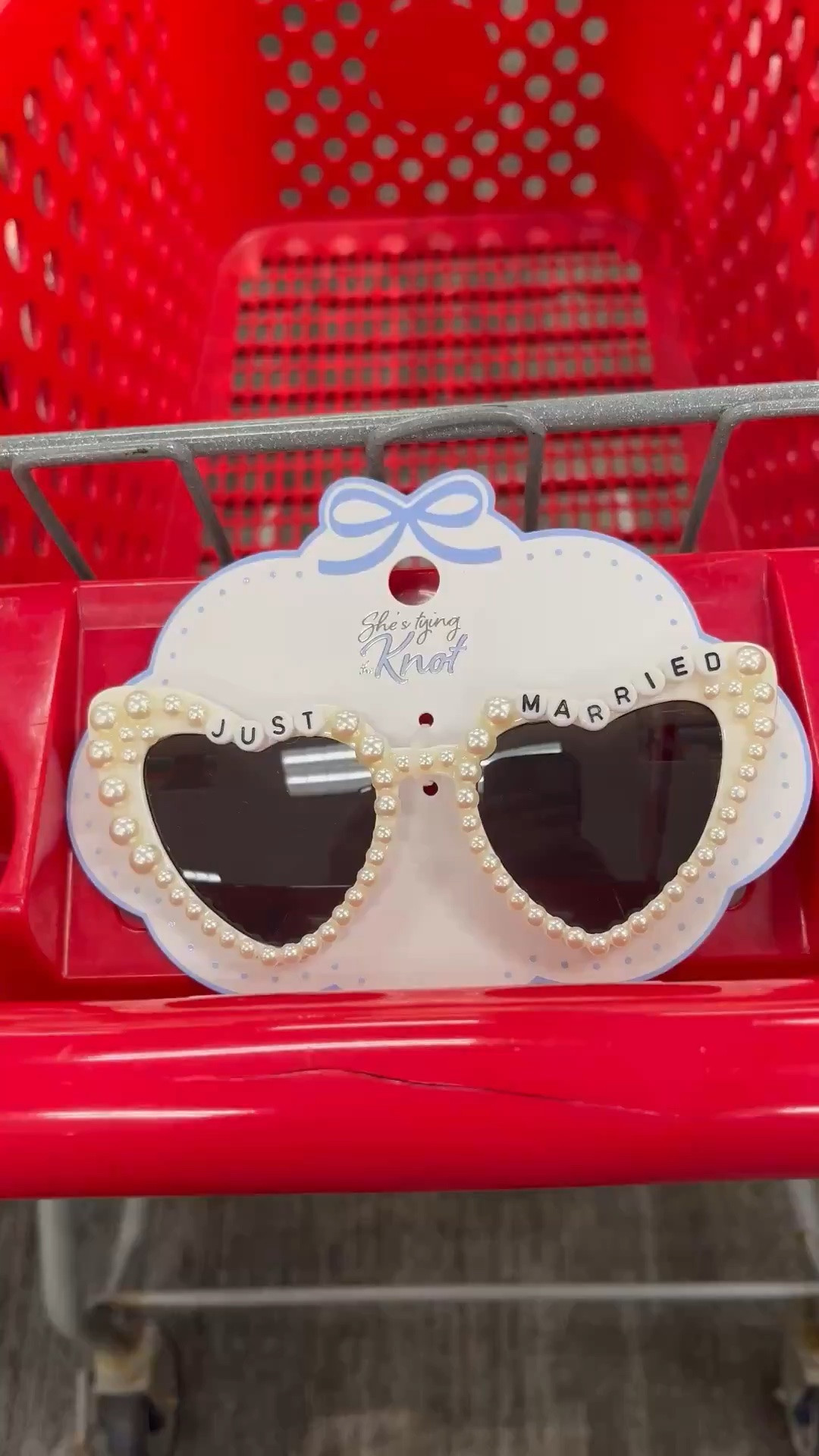 White heart shaped retro style Just Married sunglasses. On sale today @Target 

Bride sunglasses, bride gift, bridal accessories, wedding accessories, honeymoon packing, honeymoon gift.

#LTKSeasonal #LTKWedding #LTKSaleAlert
