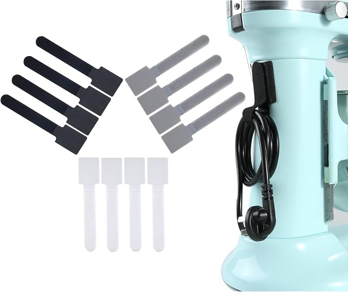 Cord Organizer - Stick On Cord Holder& Cable Keeper for Appliances - 15 PCS Perfect Kitchen Aids ... | Amazon (US)