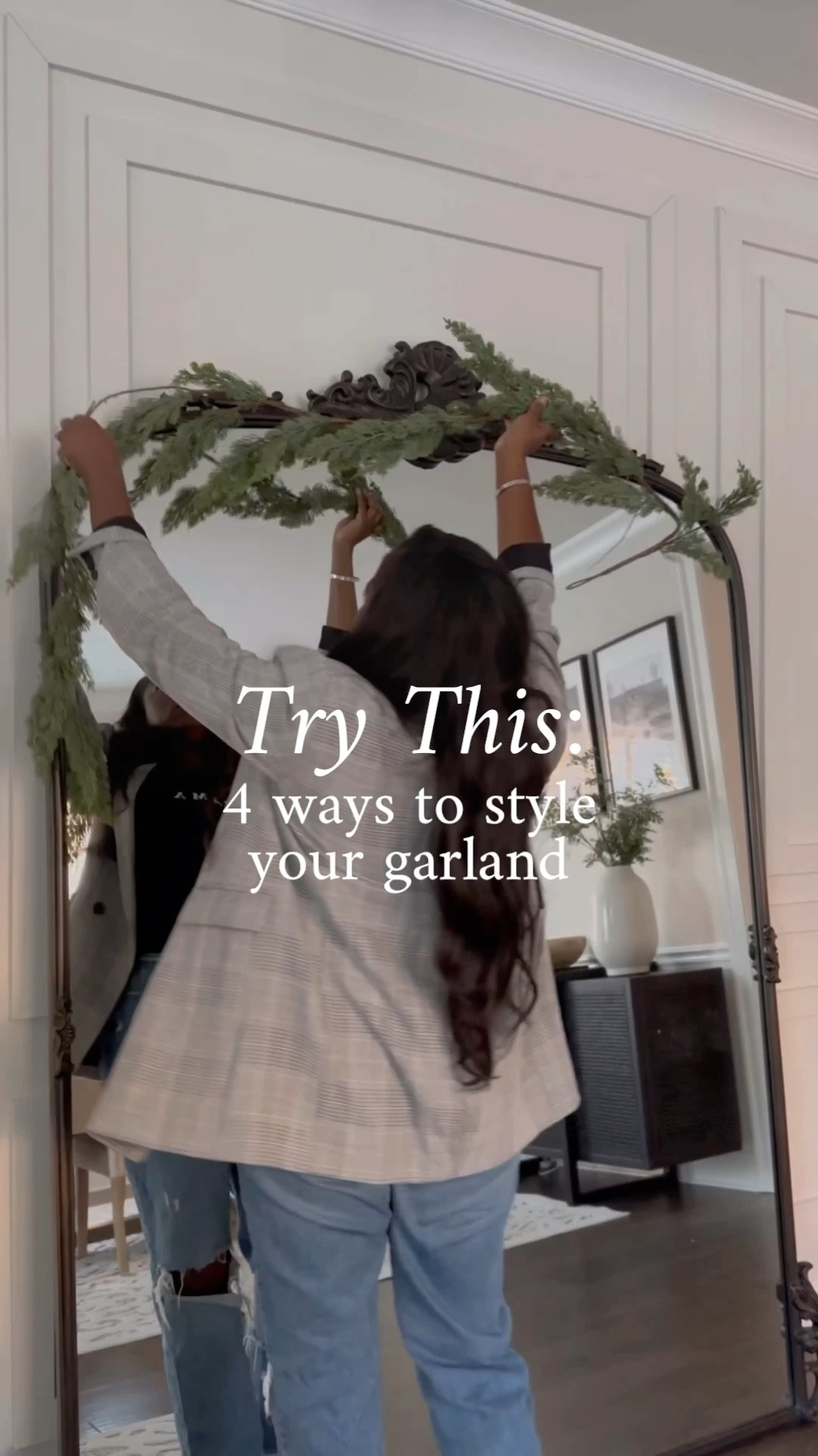 4 ways you can style your garland this holiday season. Affordable cedar garland. Garland for the holidays.

#LTKSeasonal #LTKHoliday #LTKhome