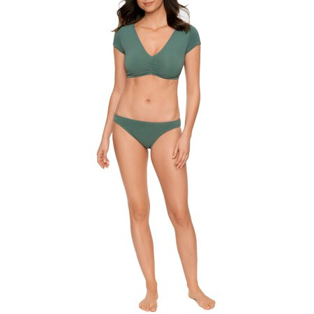 Time and Tru Women’s Rib Texture Bikini Bottom | Walmart (US)