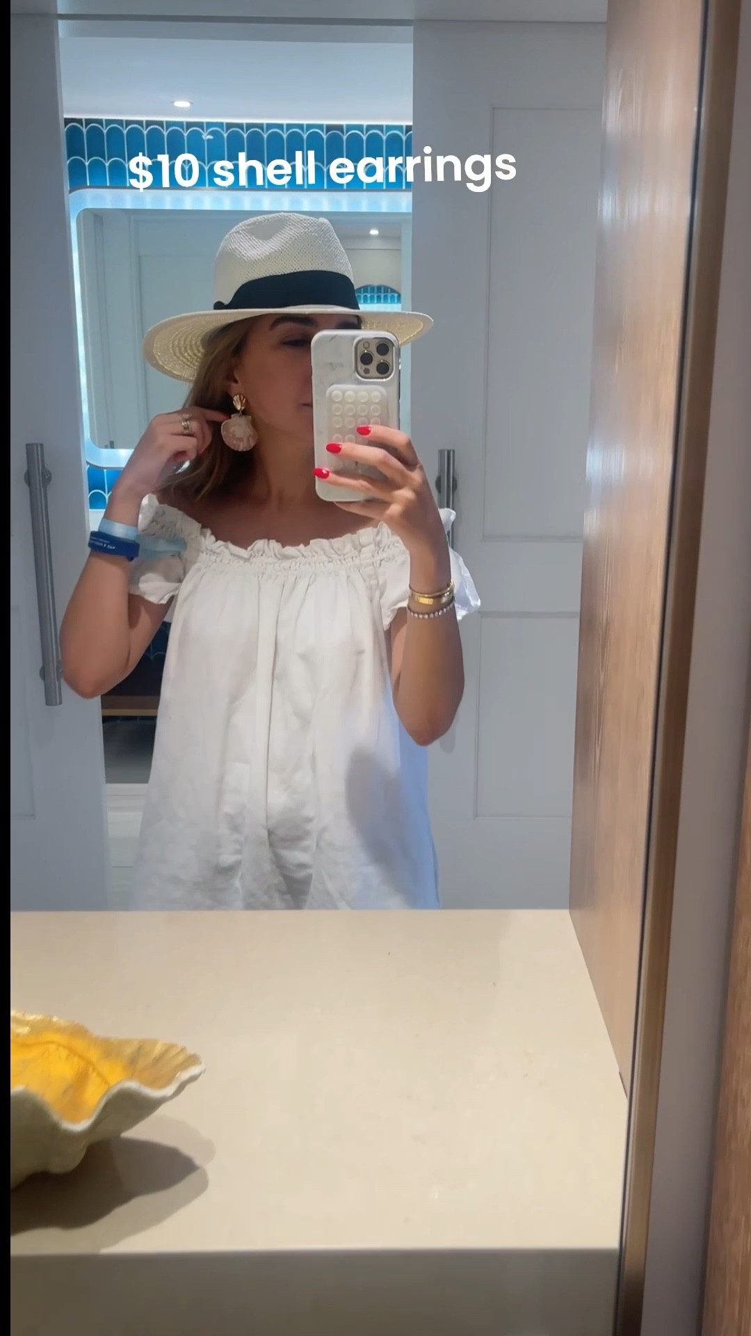 Target shell earrings $10

#LTKTravel #LTKBeauty #LTKSwim