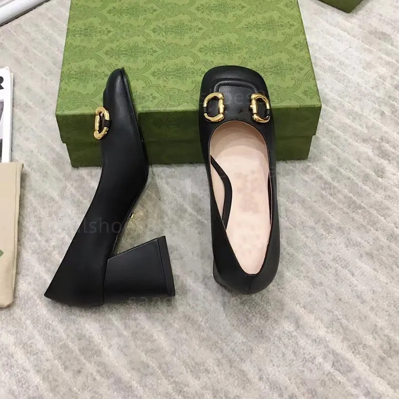 slingbacks heels pumps ballet flat designer shoes womens mid-heel slingback pump leather sandals ... | DHGate