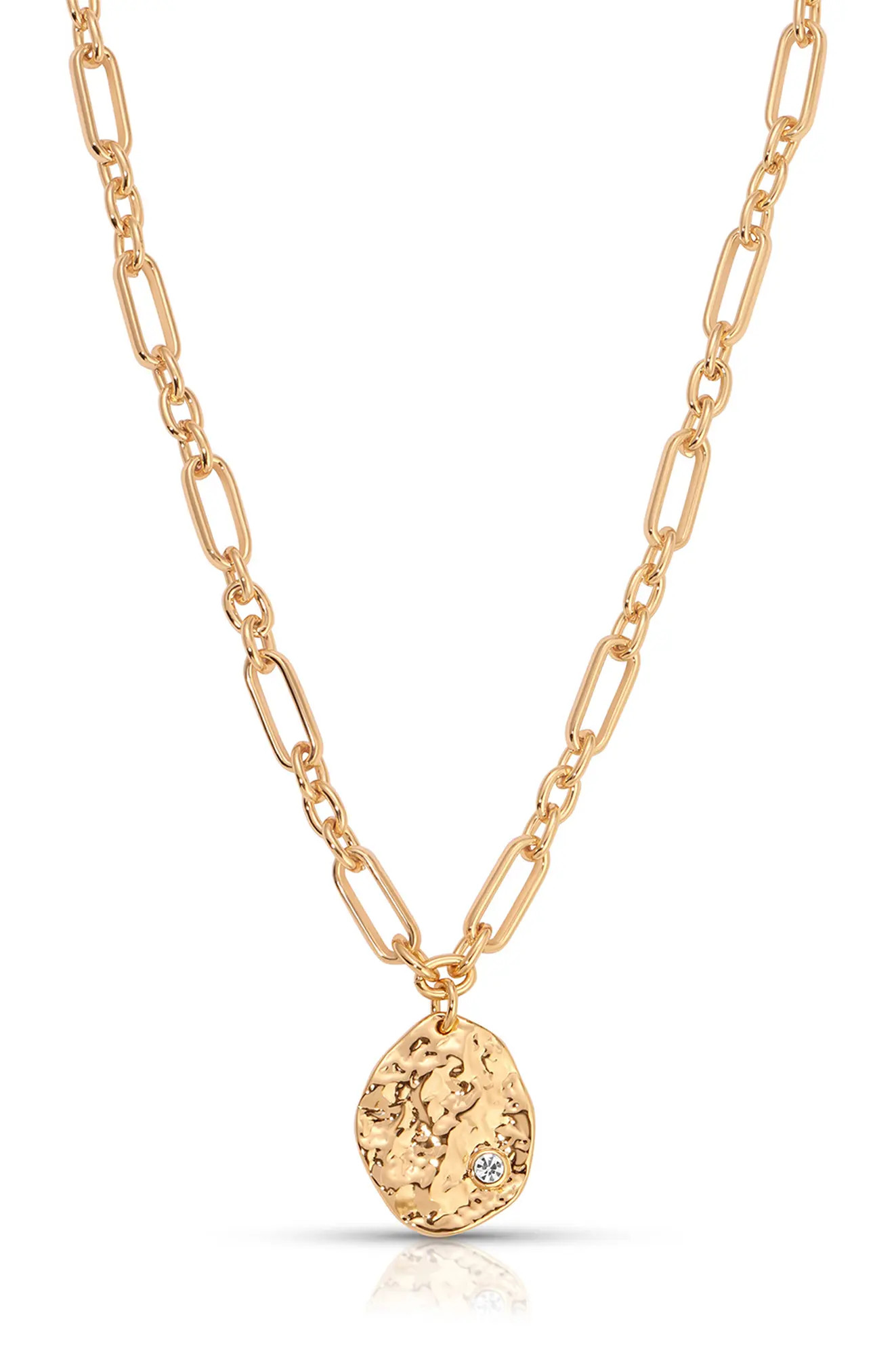 Textured Pendant Necklace (Women) | Nordstrom | Nordstrom
