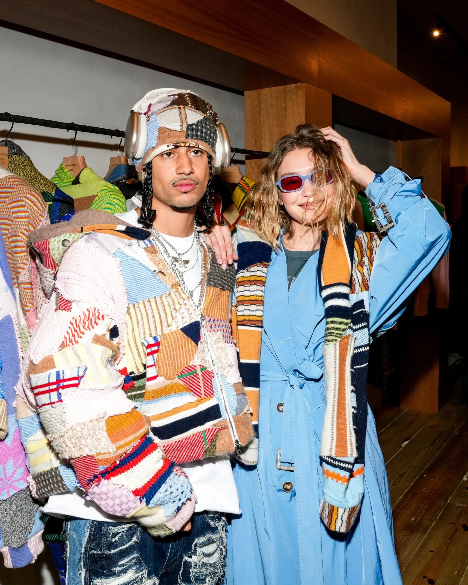 Gigi Hadid attended the launch party of the Guest In Residence x Nigel Xavier limited-edition collection wearing blue Poppy Lissiman sunglasses. #gigihadid #gigihadidstyle #gigihadidoutfits #gigihadidfashion #hadidscloset #getthelook

#LTKstyletip