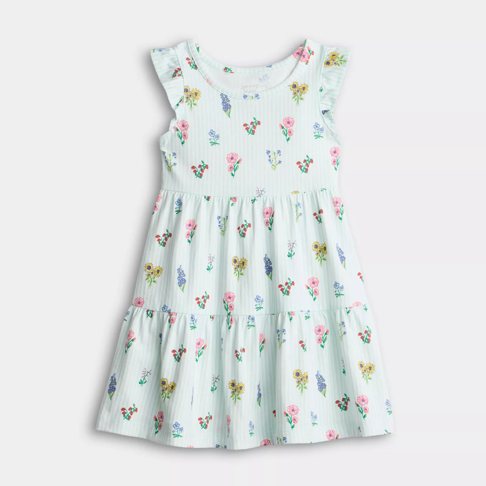 Girls 4-12 Jumping Beans® Flutter Sleeve Dress | Kohl's