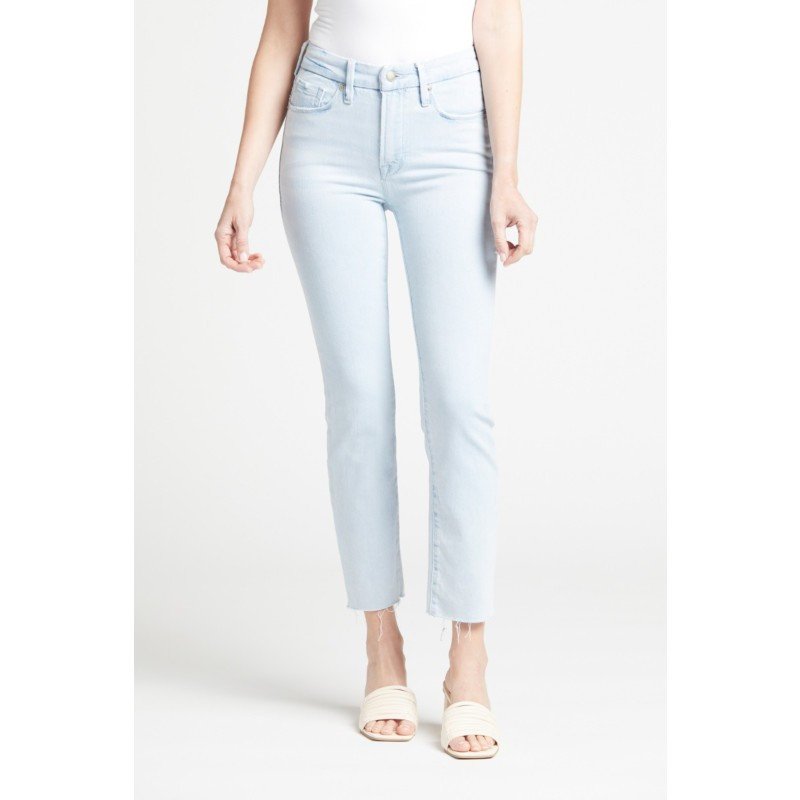 GOOD AMERICAN Good Legs Cigarette Raw Hem Jean | EVEREVE | Evereve