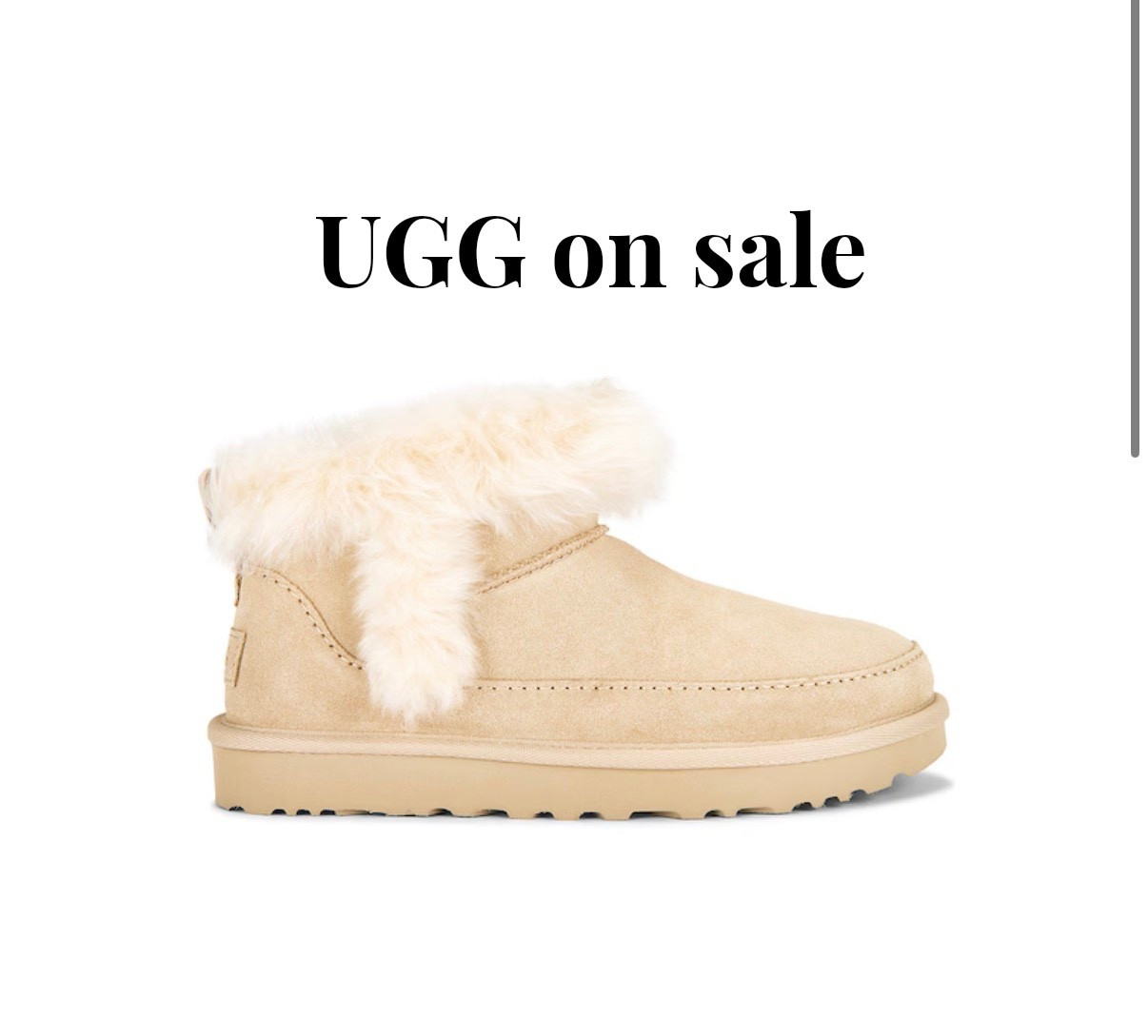 Ugg on Sale. Great for winter and apres ski 

#LTKHoliday #LTKSaleAlert